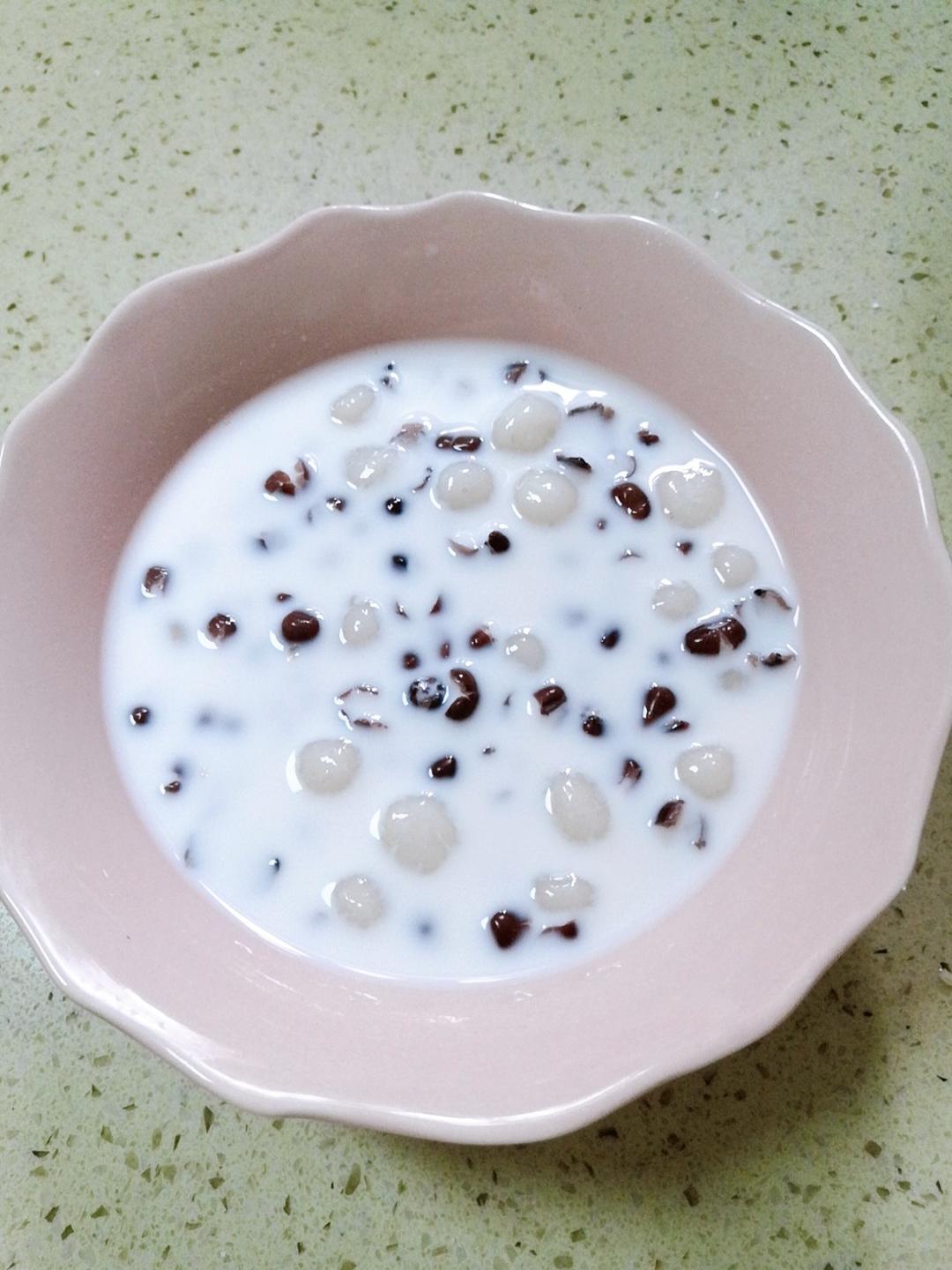 比奶茶还好喝的奶香红豆小丸子