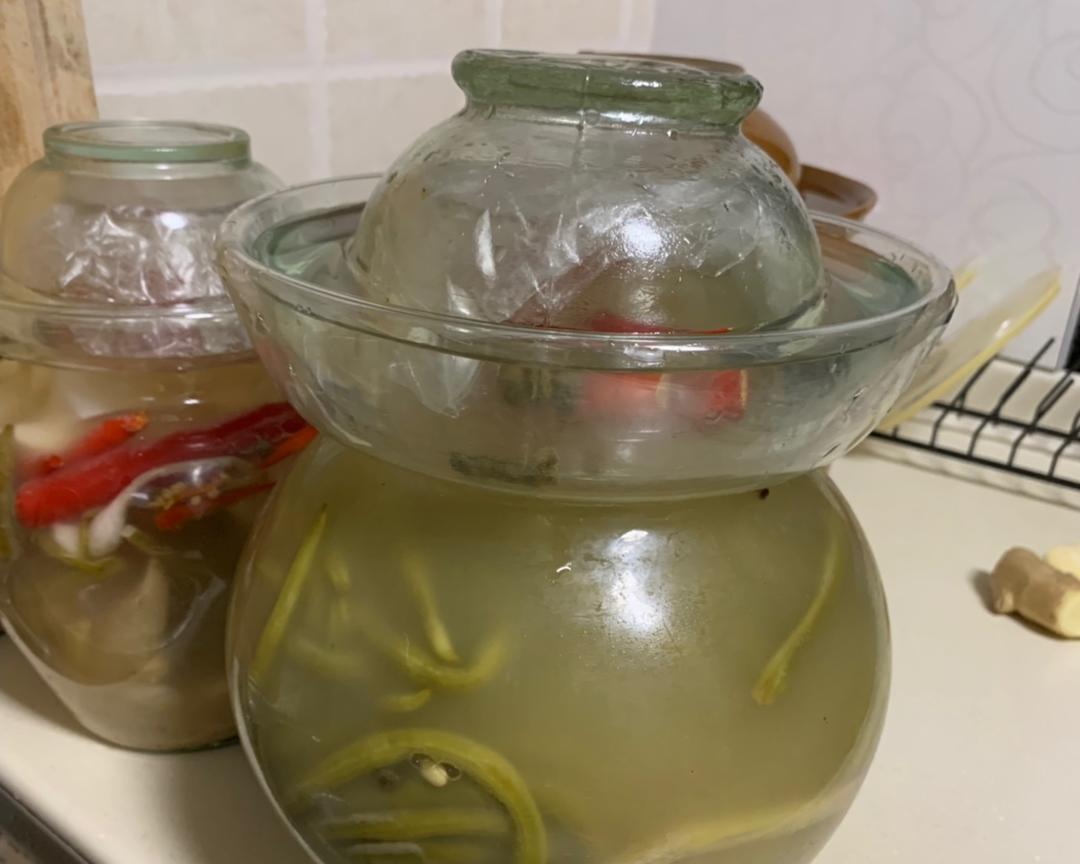 晒晒我的自制泡菜（泡坛水）