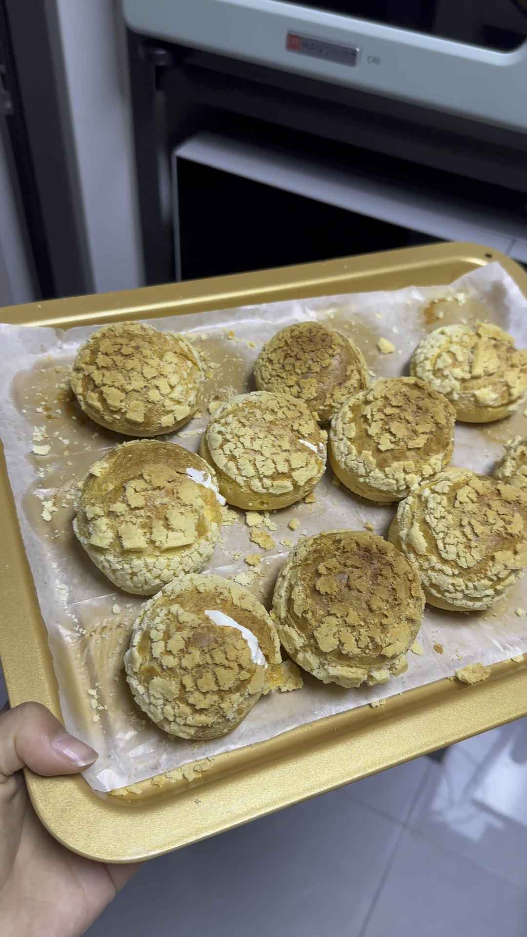 十分美味的酥皮泡芙