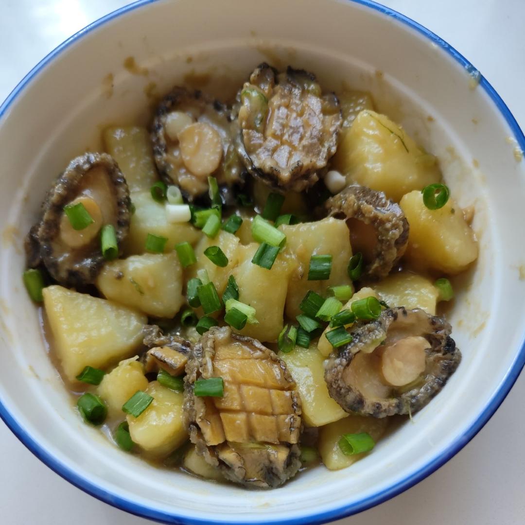 鲍鱼炖土豆（厨师快手版）