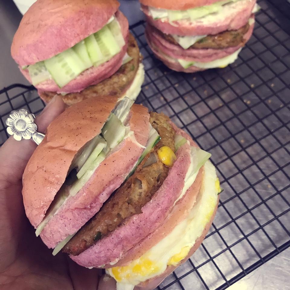 快手汉堡胚肉饼