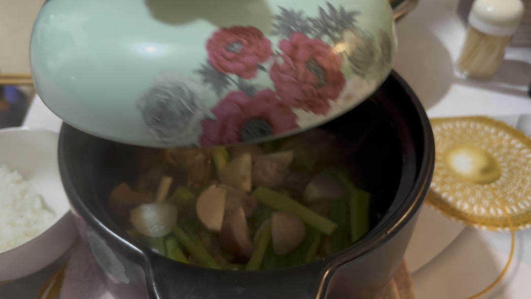 砂锅焗鲈鱼