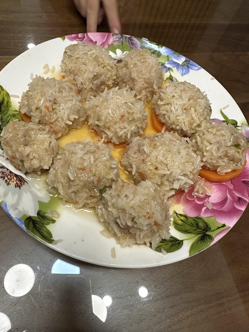 蒸糯米丸子