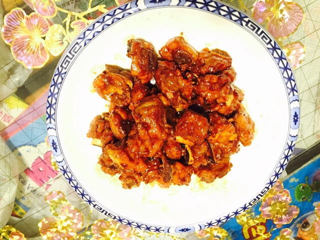 腐乳烧排骨