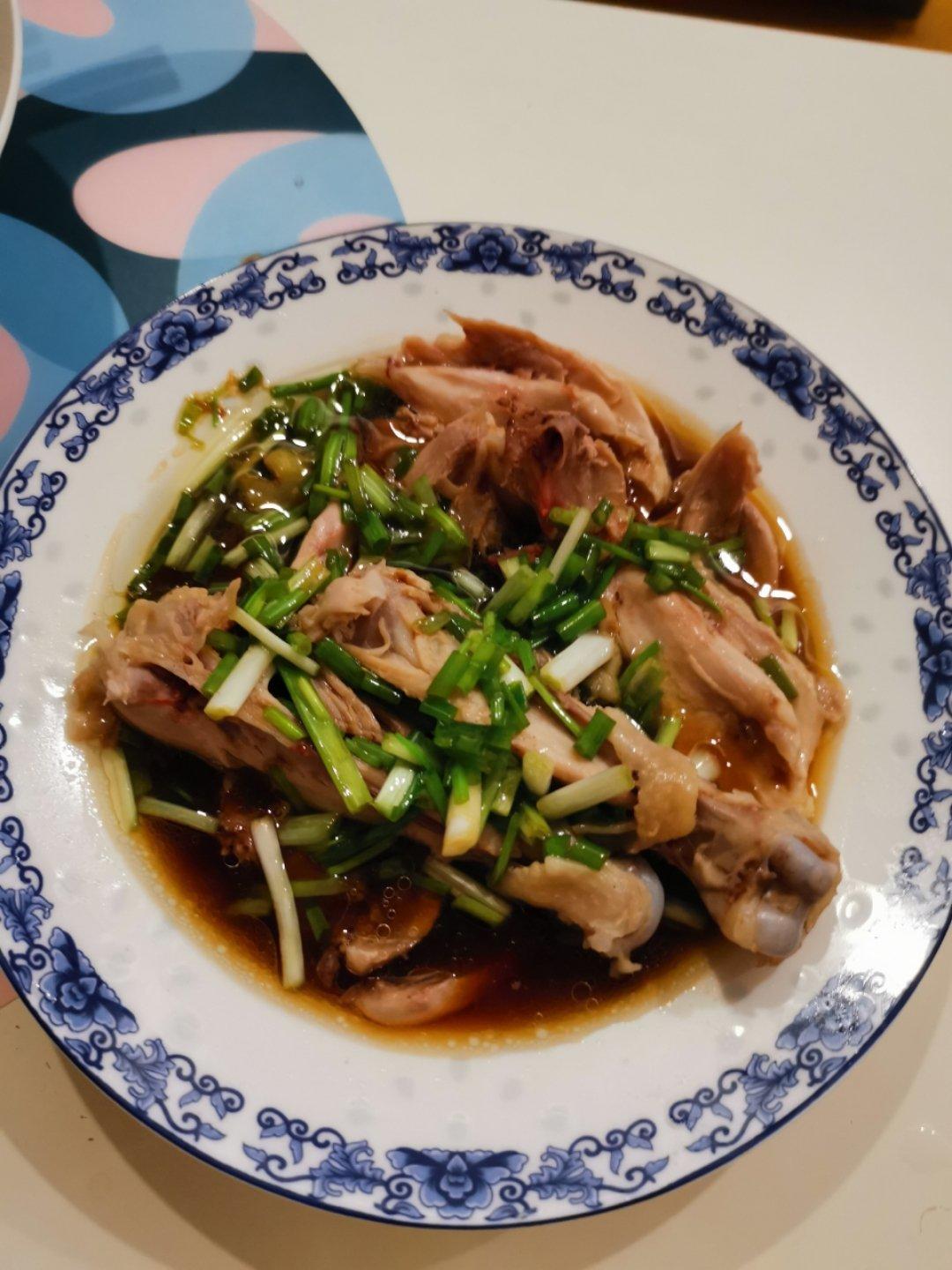 葱油鸡（鸡腿可以这样吃快手菜）