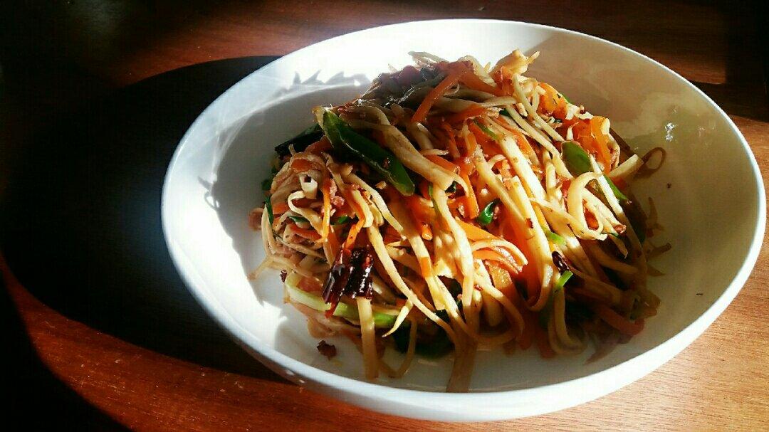 茭白炒肉丝