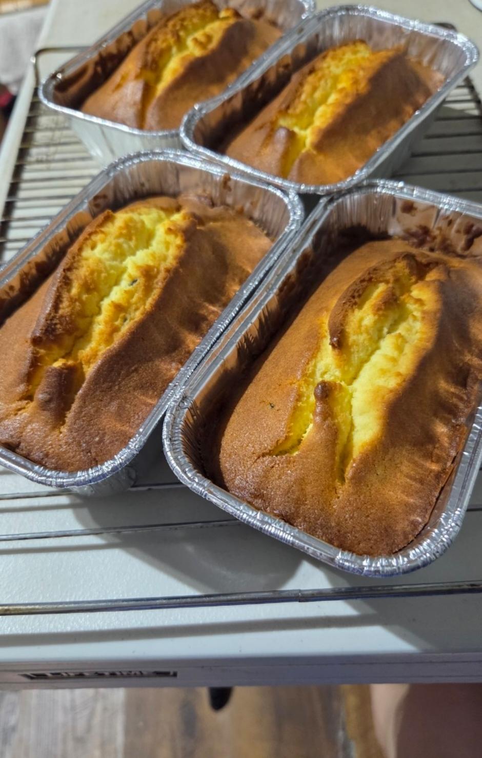 超好吃的百香果磅蛋糕