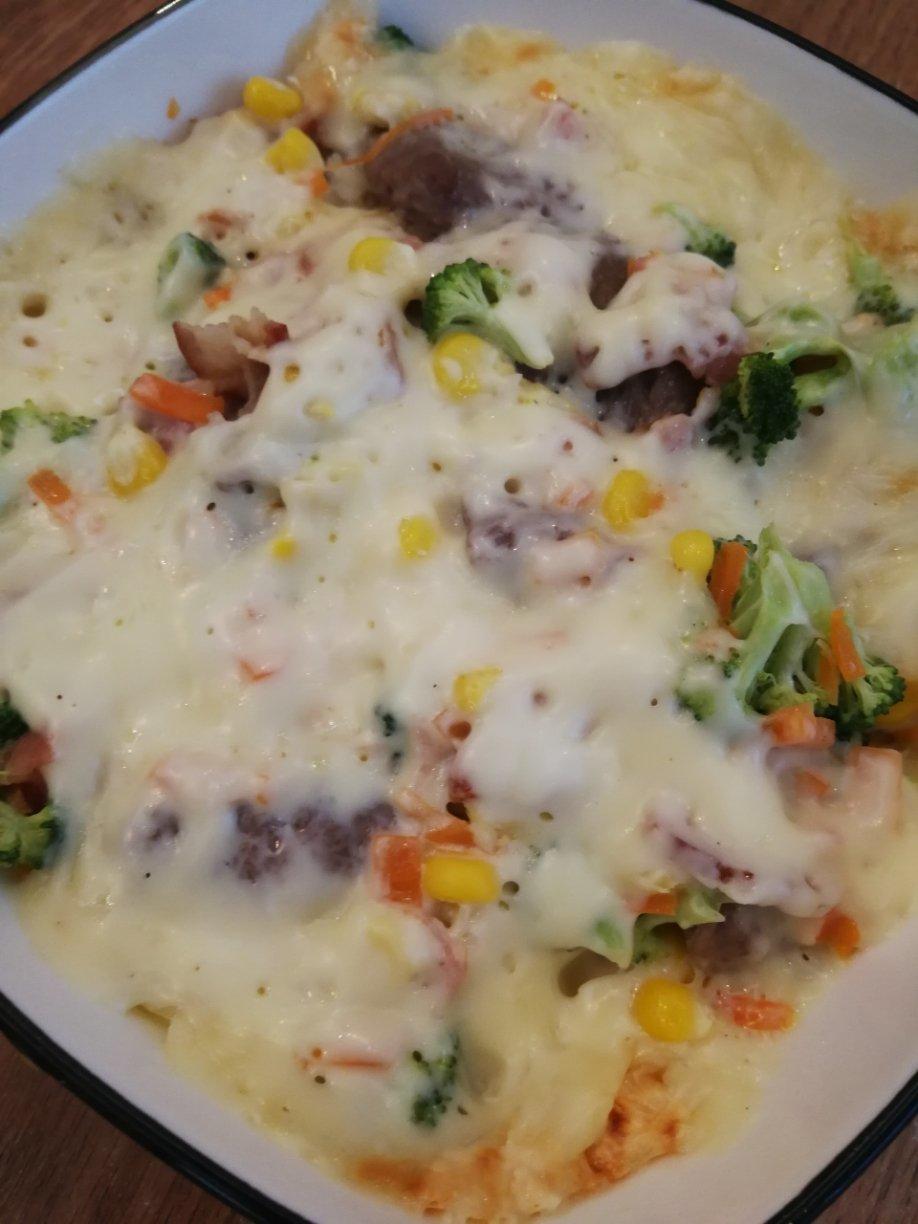 芝士焗饭（烤箱版）