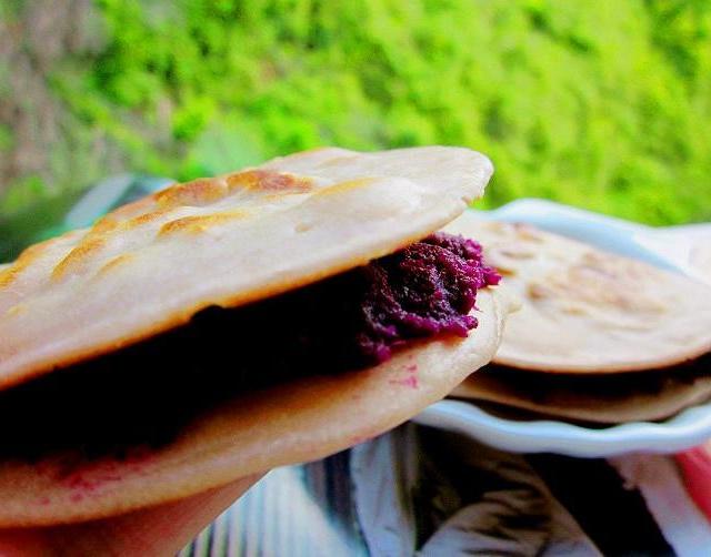 紫薯椰香饼的做法