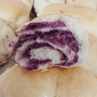 紫薯面包卷