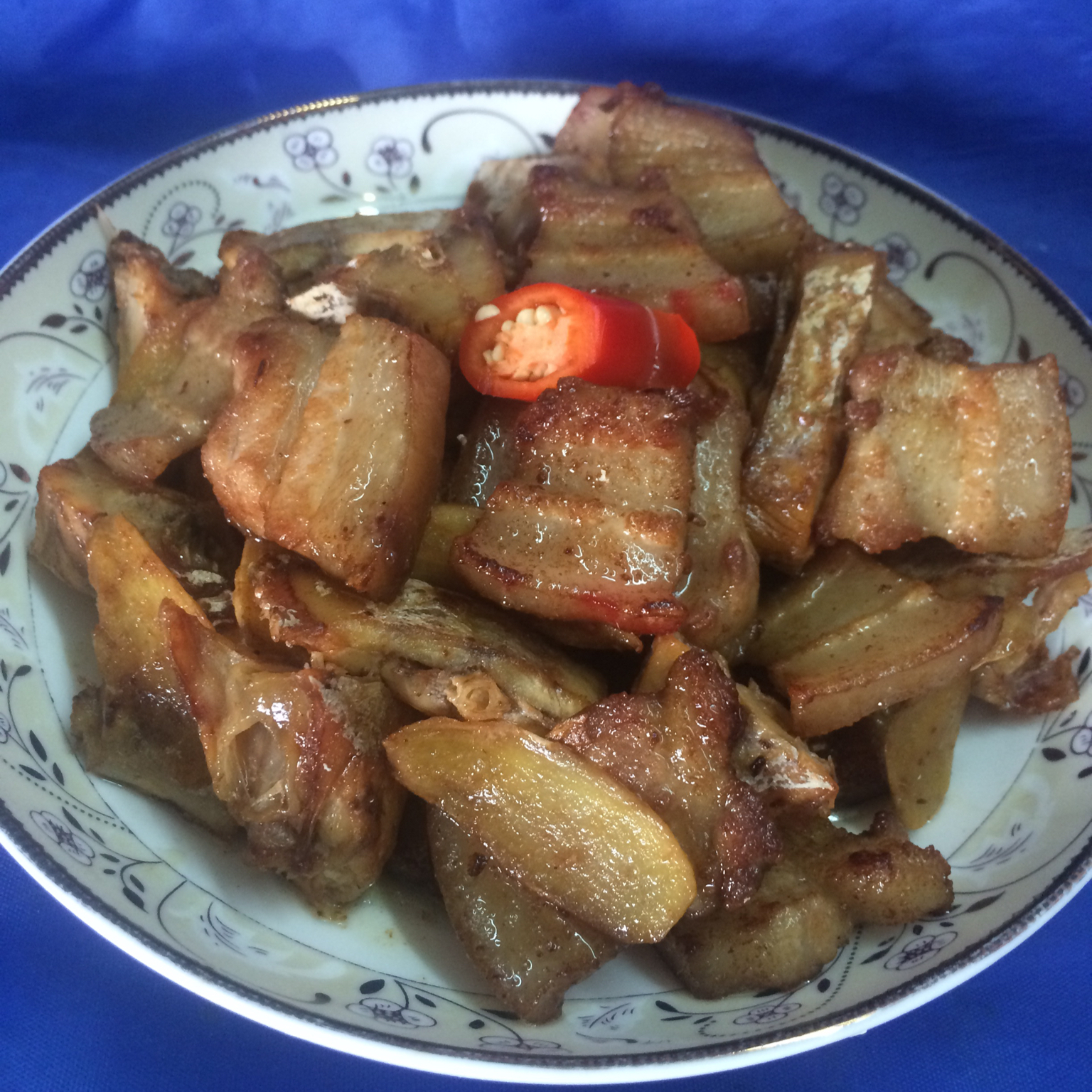 咸鱼蒸猪肉