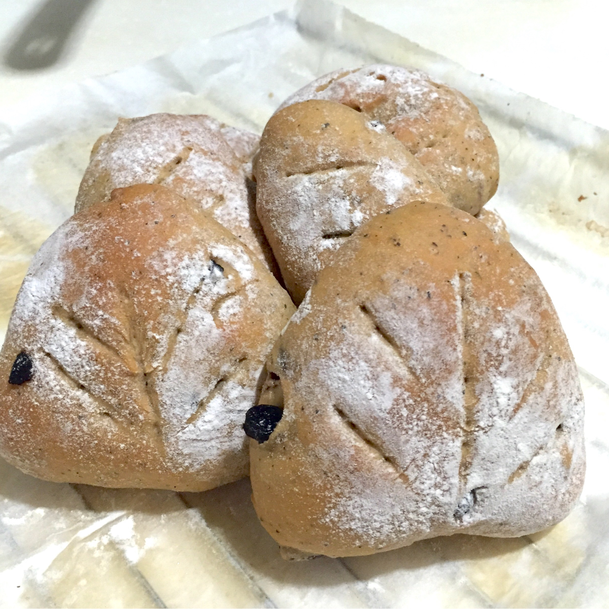 红茶葡萄干软欧【仿原麦山丘】