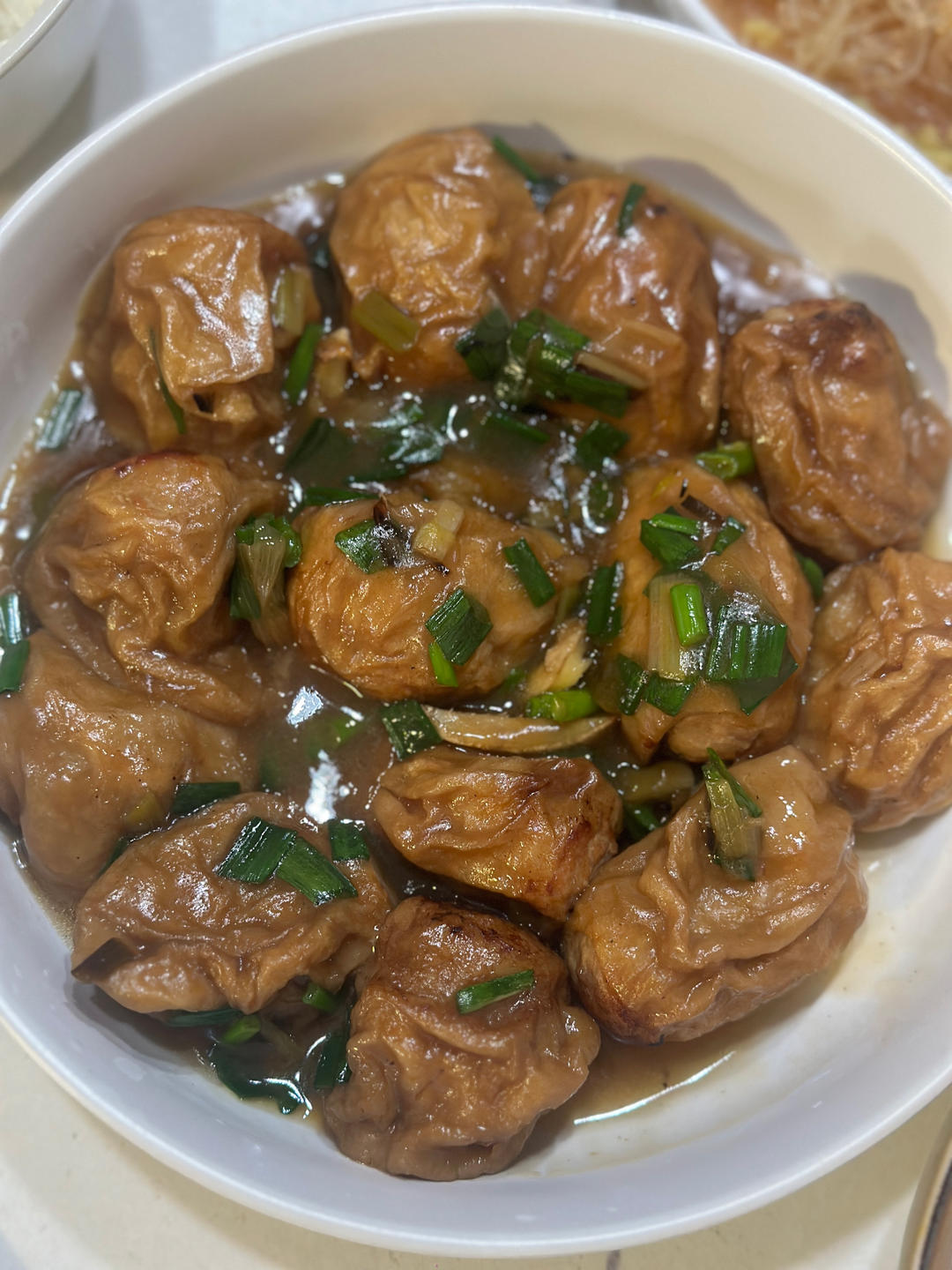 【上海本帮菜】油面筋塞肉（汤汁超下饭）