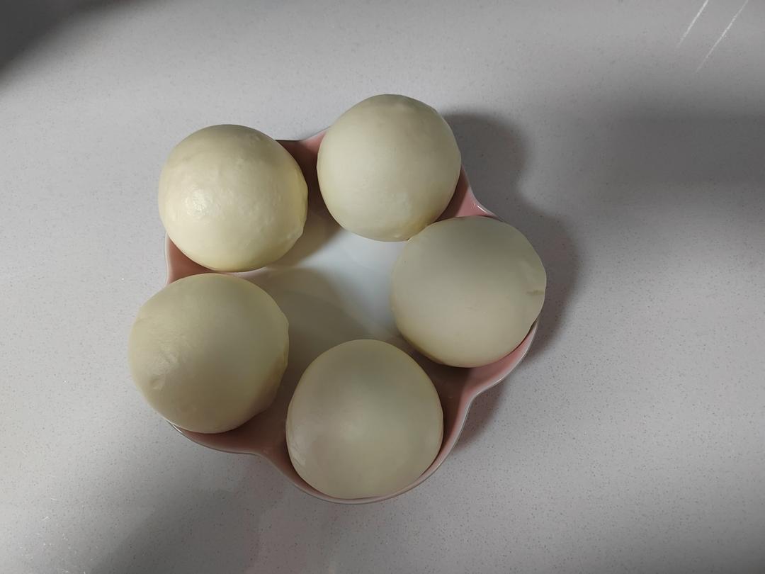超好吃有豆豆的豆沙包，一次发酵（红豆包）