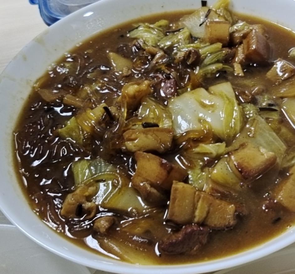 猪肉白菜炖粉条