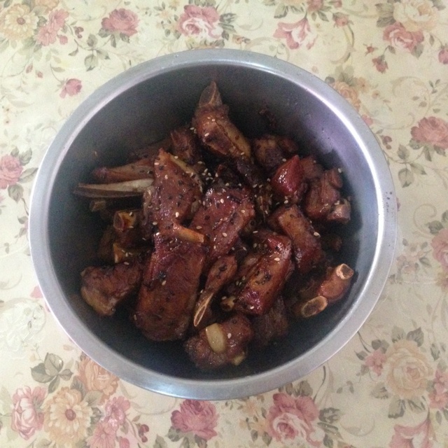 懒人版糖醋排骨