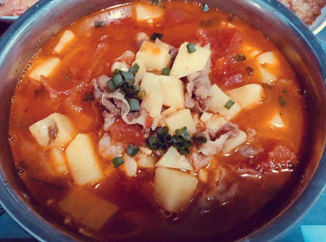 番茄肥牛汤