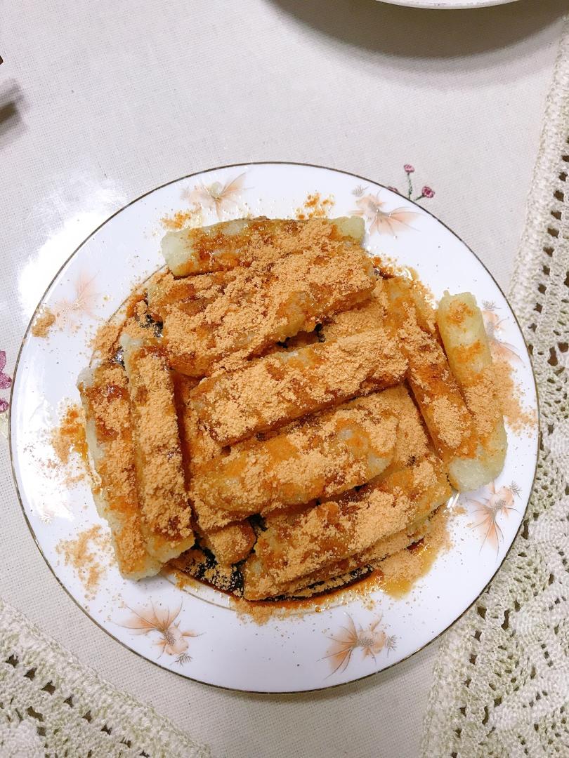 红糖糍粑