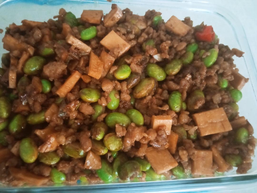 毛豆炒香干｜家常小炒