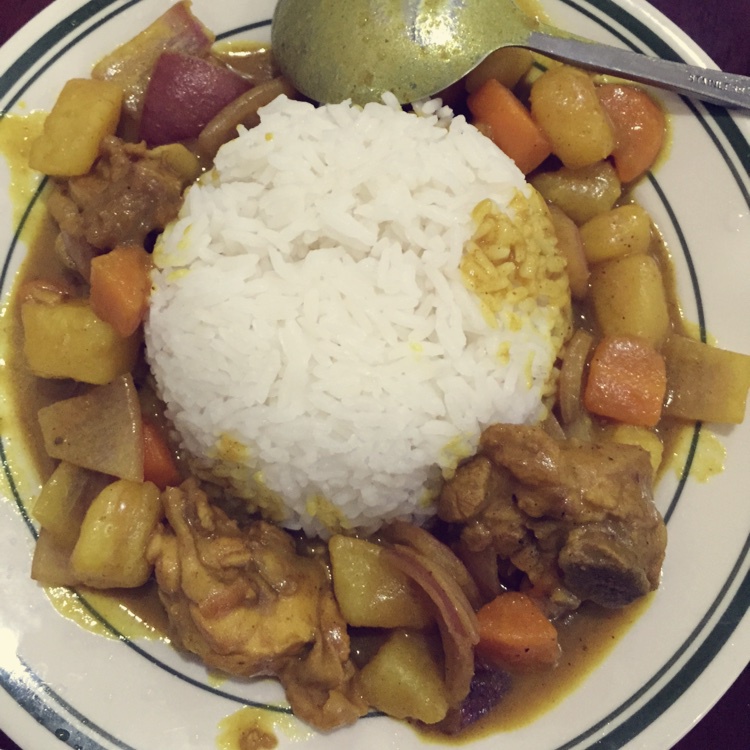 咖喱鸡饭