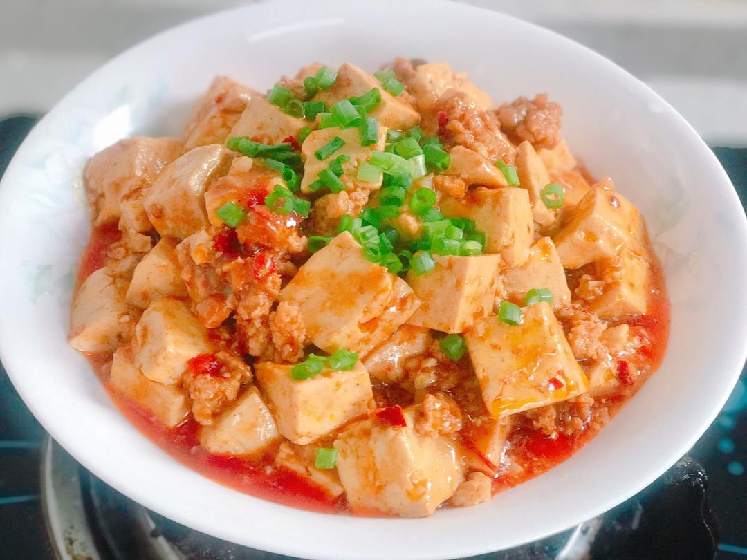 家常红烧肉末豆腐