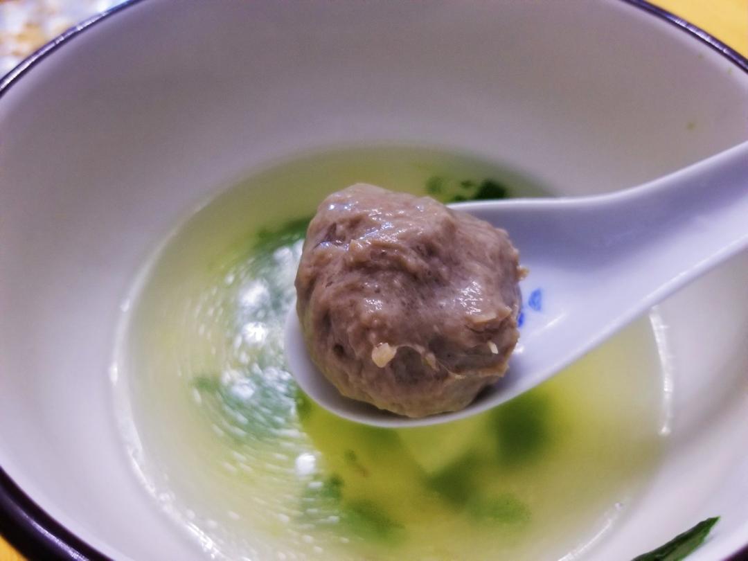 白萝卜潮汕牛肉丸清汤