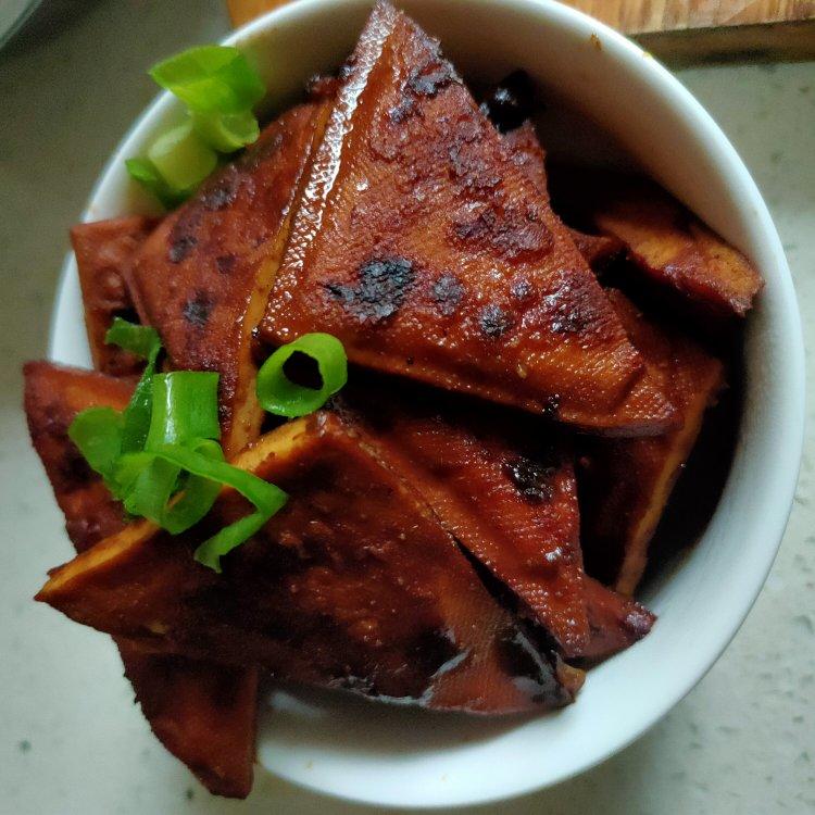 自制小吃香辣豆腐干