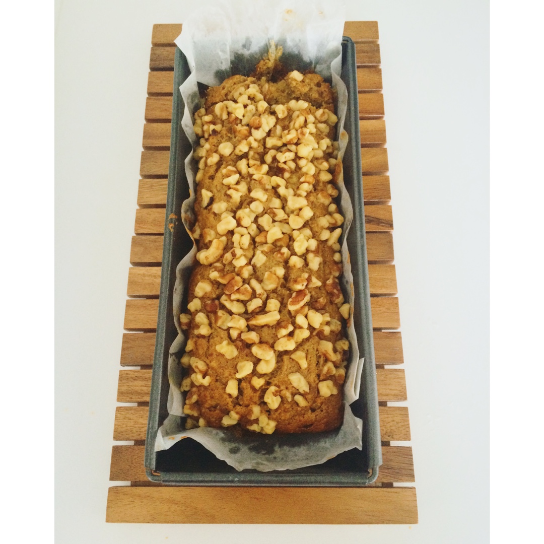 香蕉核桃磅蛋糕 Banana & Walnut Pound Cake