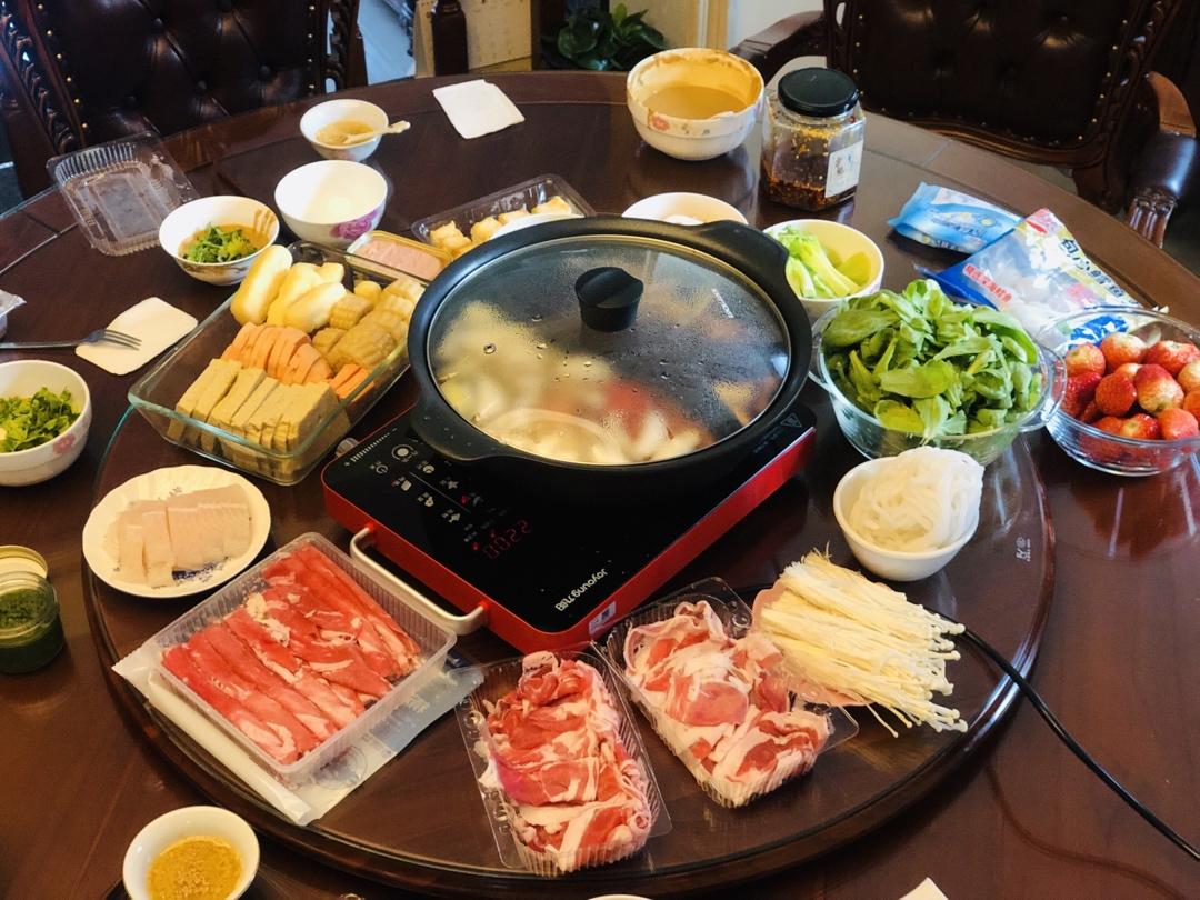 涮火锅喽！