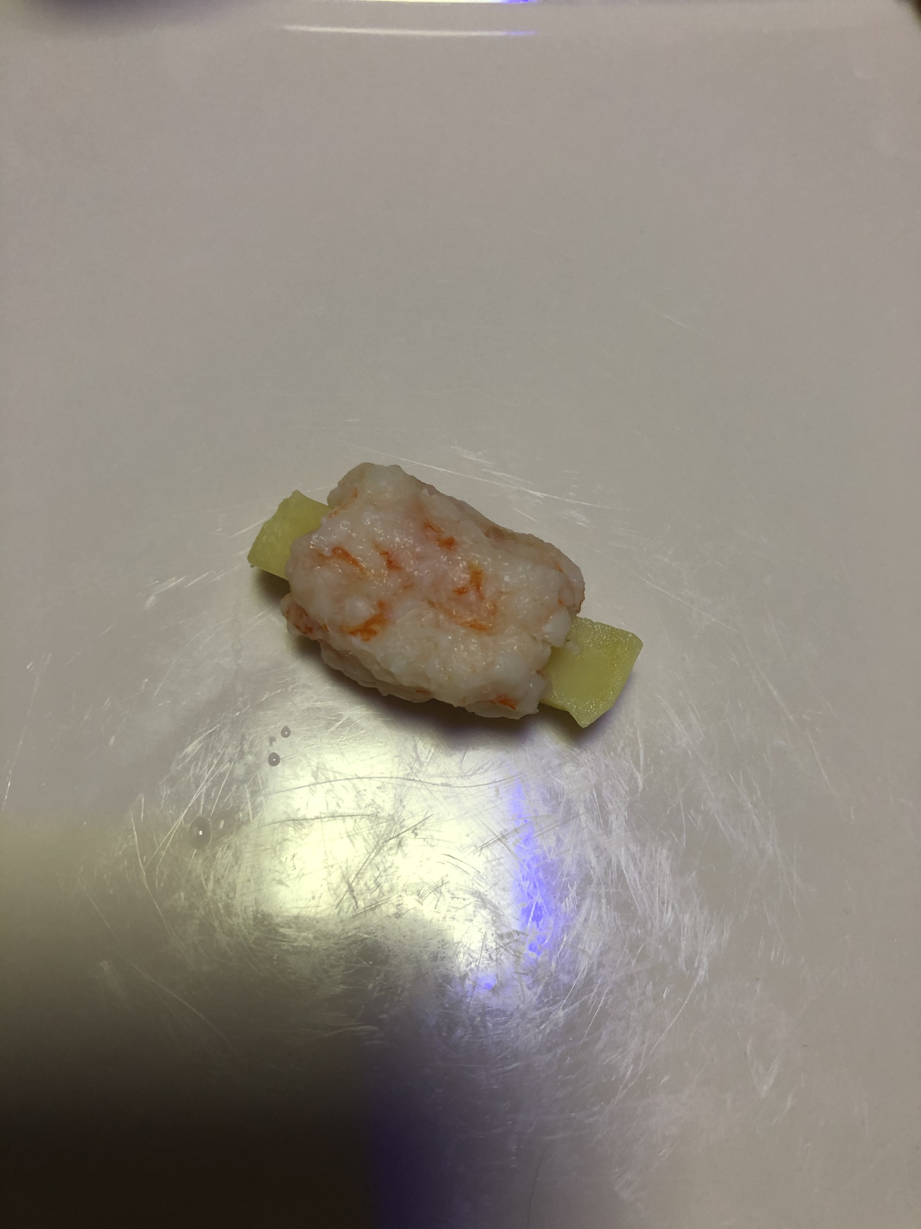 宝宝辅食虾肉“排骨”的做法