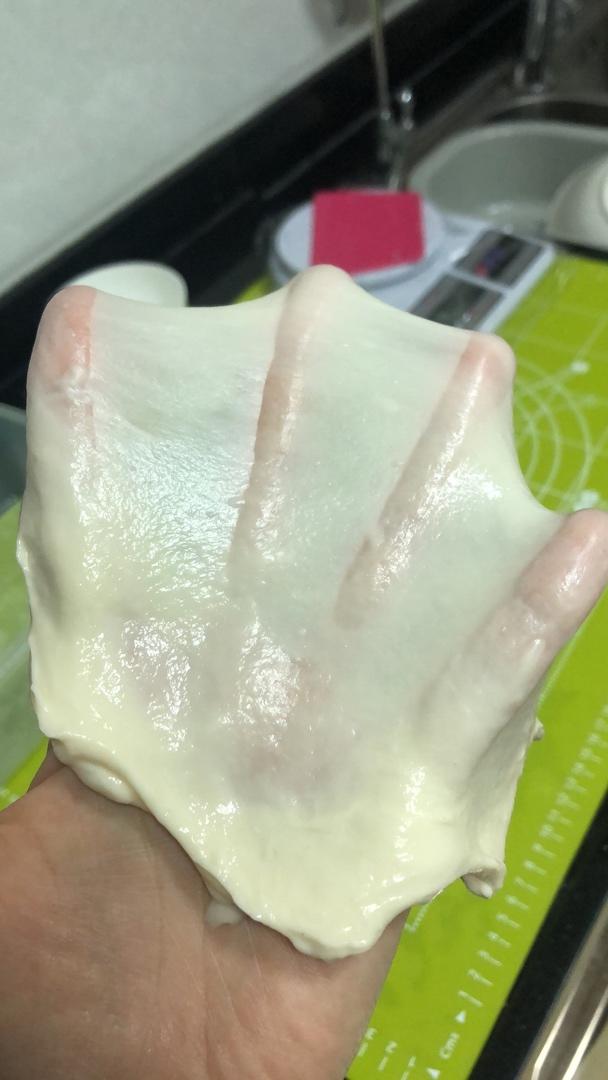 佳麦厨师机打面 之 中种吐司面团