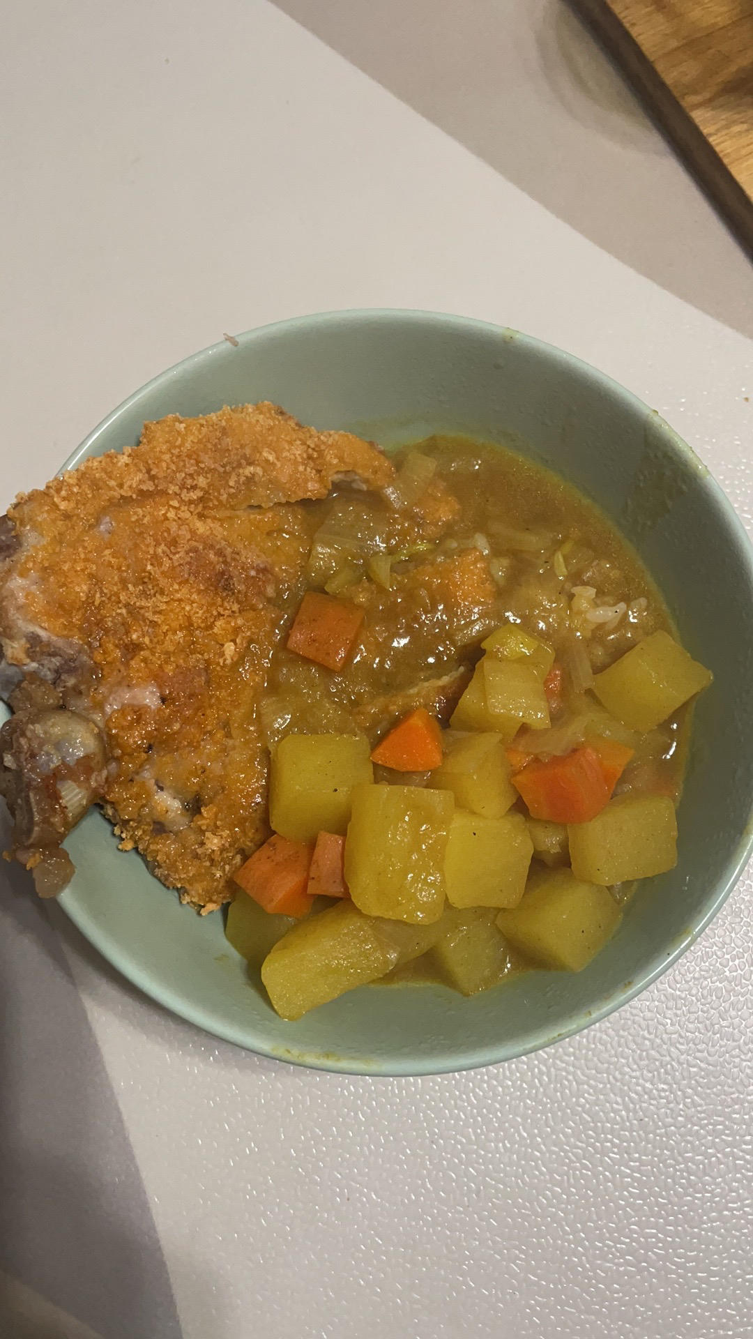 日式炸猪排咖喱饭