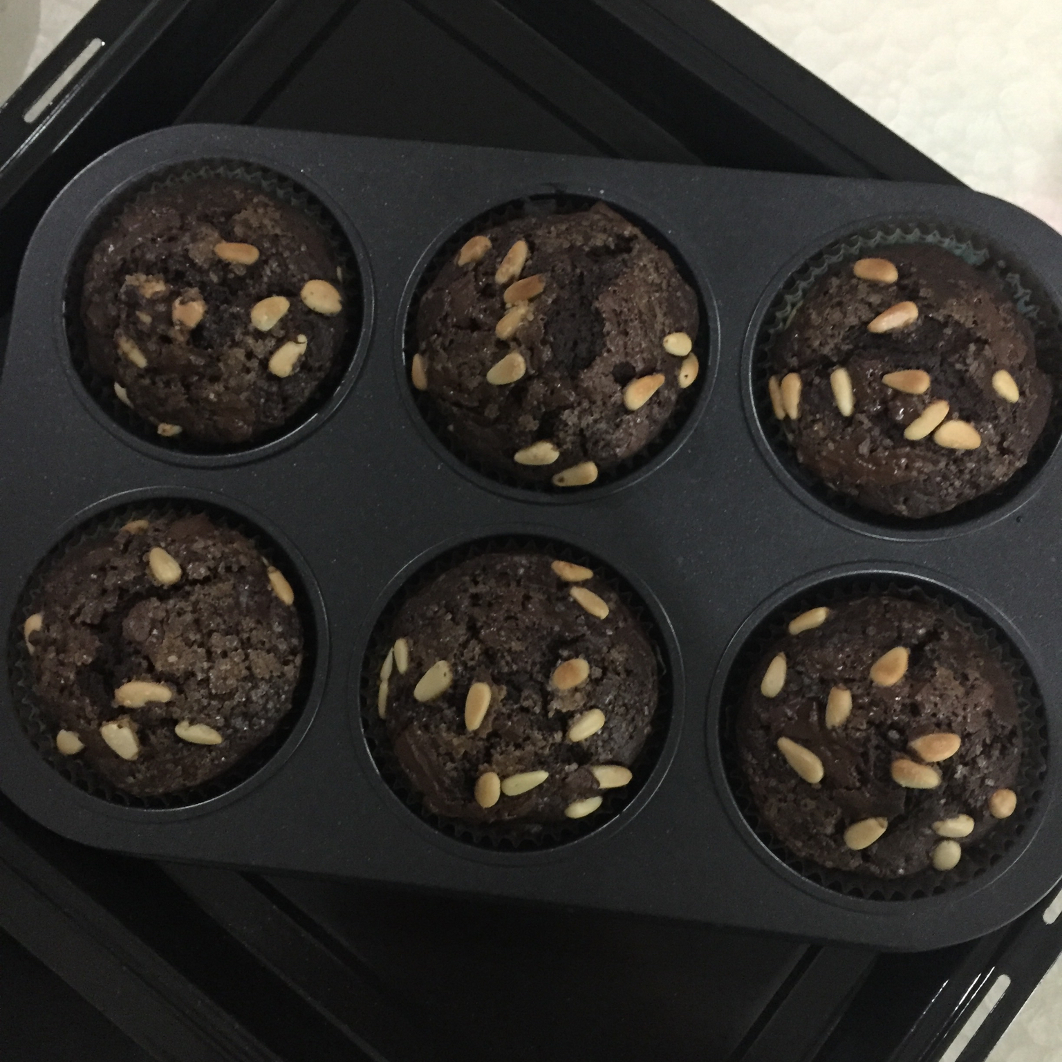 浓情巧克力摩卡马芬<Chocolate Espresso Muffins>