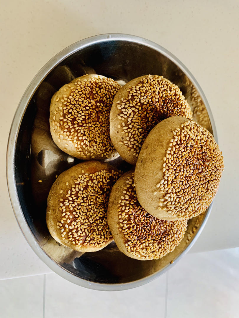 老北京麻酱烧饼 酥香可口 层次分明 附细节视频详解