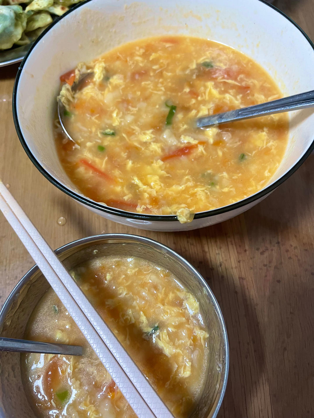 简单早餐-疙瘩汤