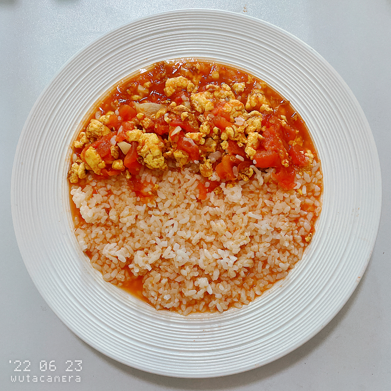 剩米饭这样做❗️番茄鸡蛋浓汤烩饭❗️连吃三碗都不够