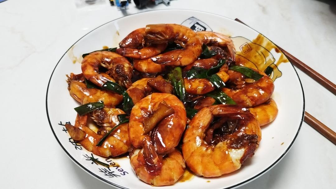 家庭版油焖大虾