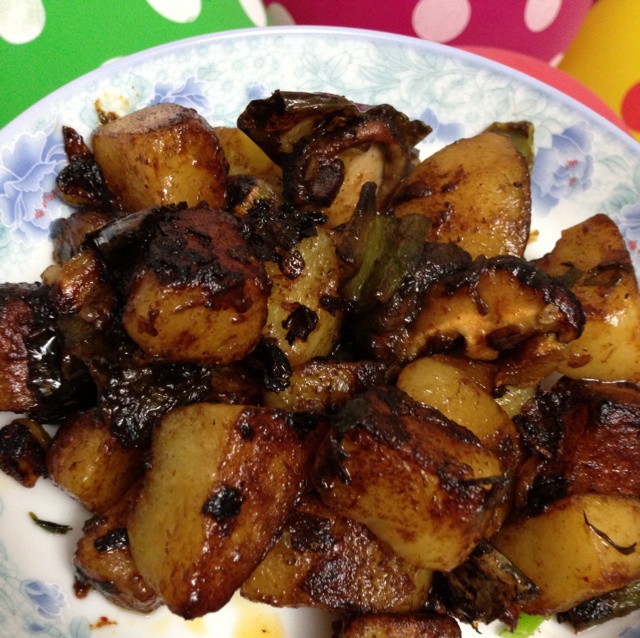 黄油香煎土豆块