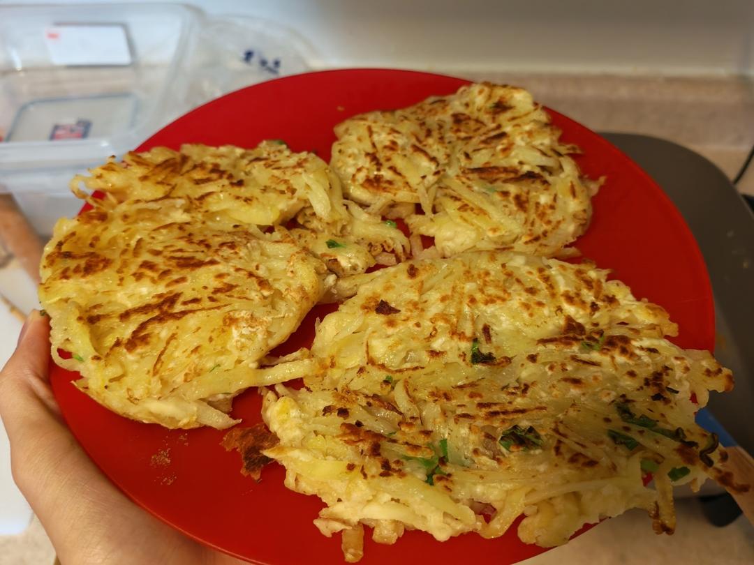 香煎土豆丝饼（超简单）