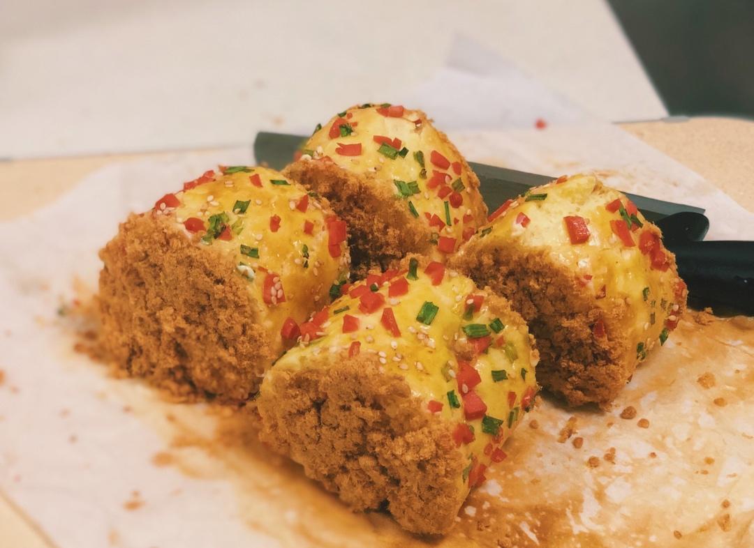 海苔香葱肉松面包卷（28cm方盘）