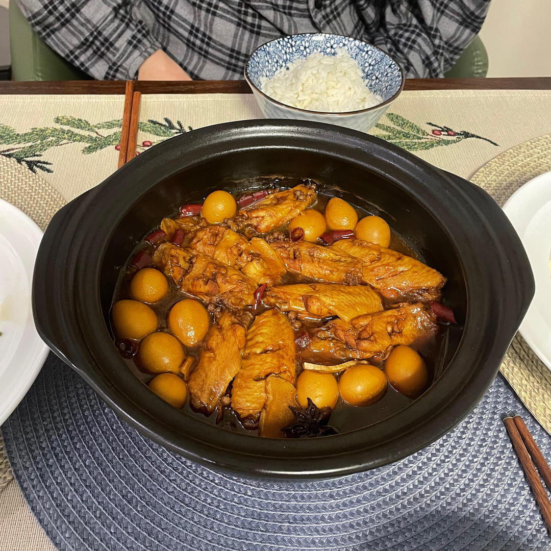 酱香鸡翅卤蛋