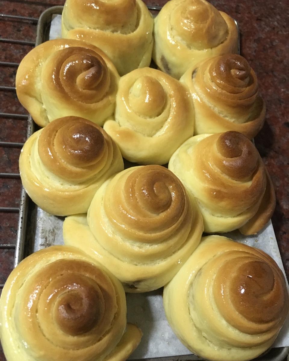 蜂蜜脆底小面包