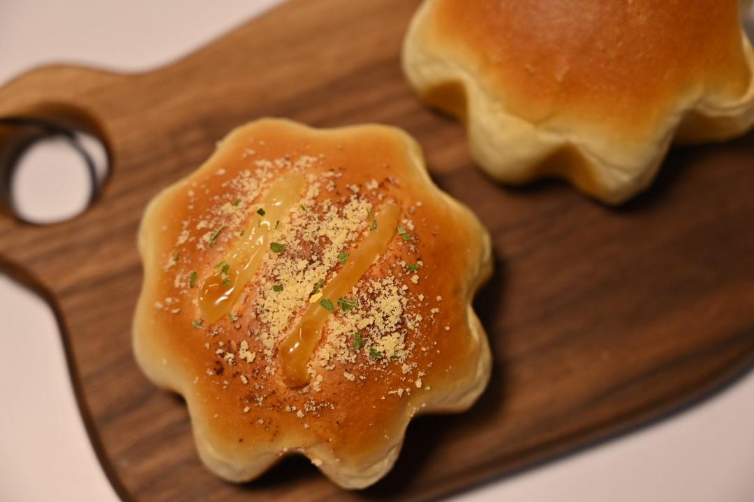 美味的香肠面包