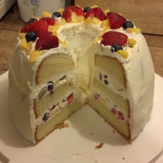 十寸戚风蛋糕（君之改良版）