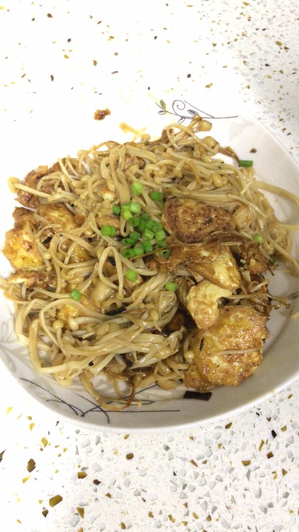 金针菇日本豆腐（代餐瘦身好吃不胖）