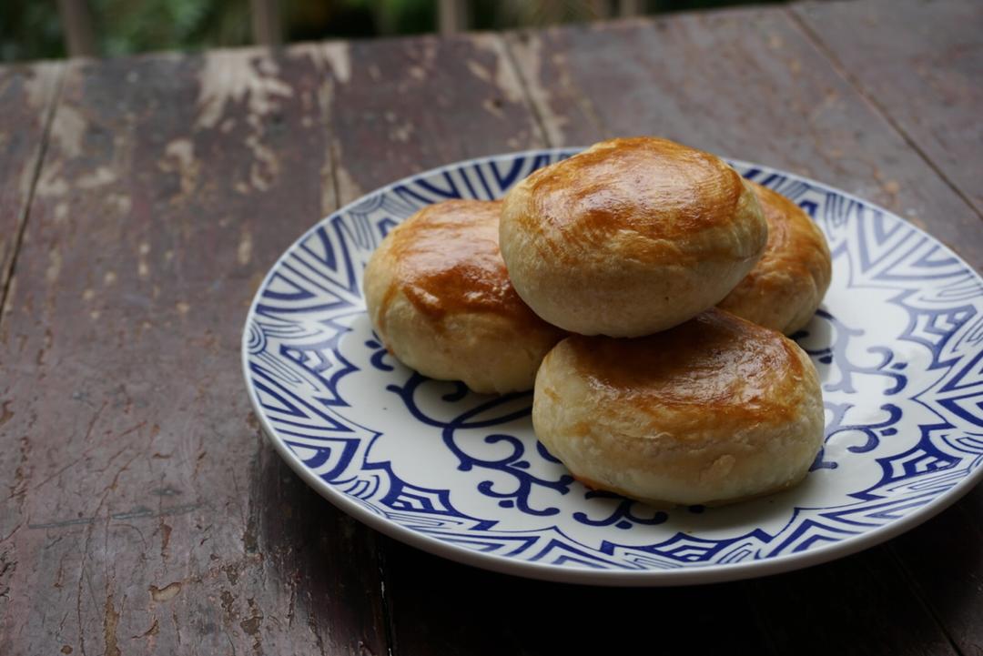 苏式榨菜鲜肉月饼