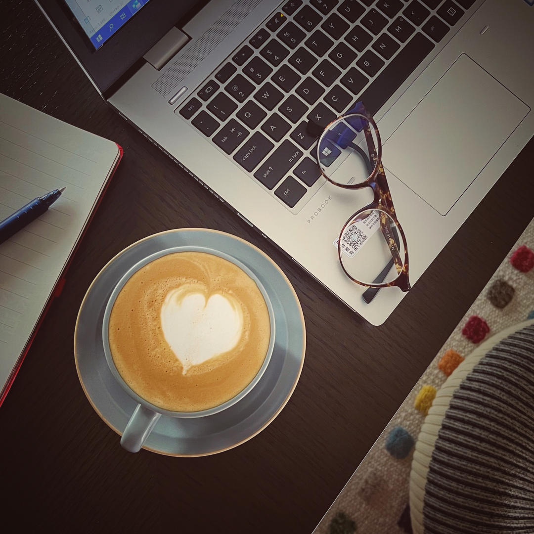 咖啡拉花~打基础大白心