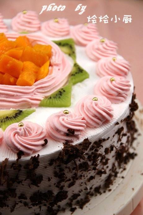 水果蛋糕的做法