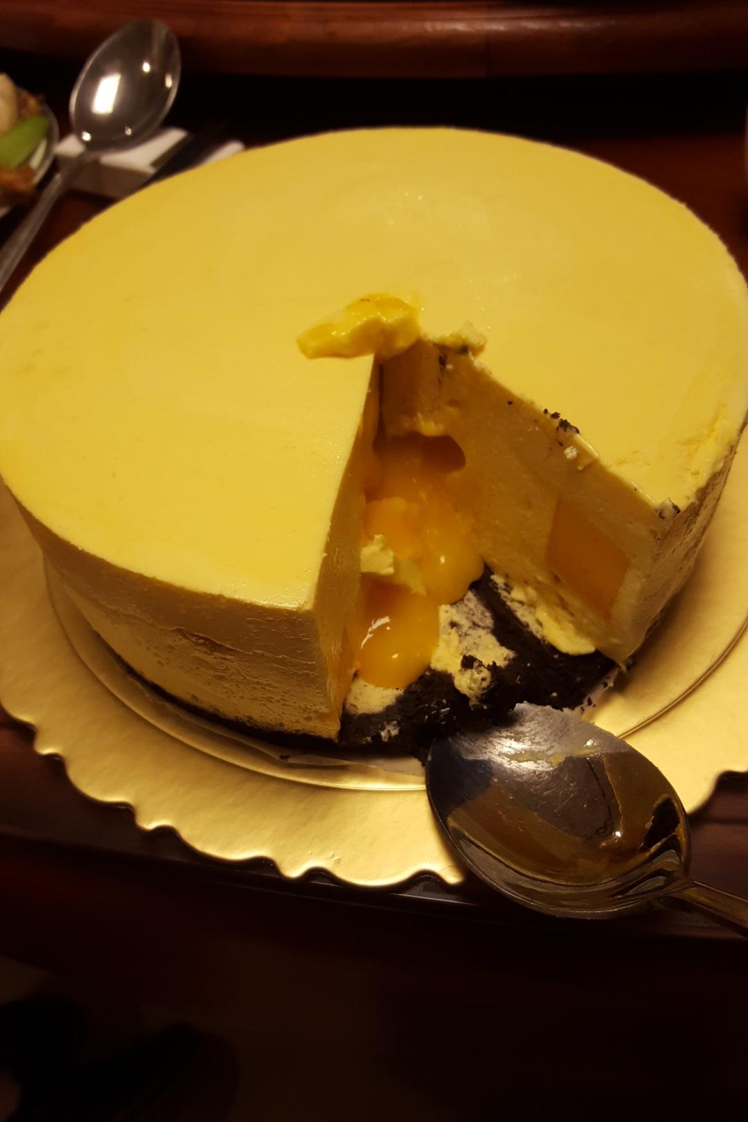 《Tinrry下午茶》教你做芒果流心慕斯（6寸配方）