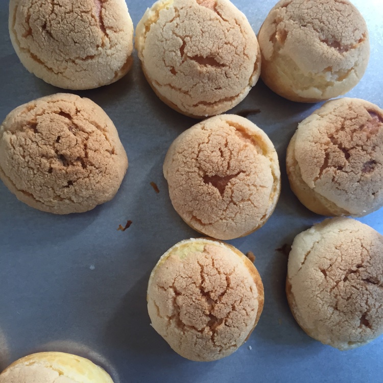 十分美味的酥皮泡芙